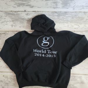 Garth Brooks Tour Gildan hoodie and hat 2014 country Rock Band Concert adult M